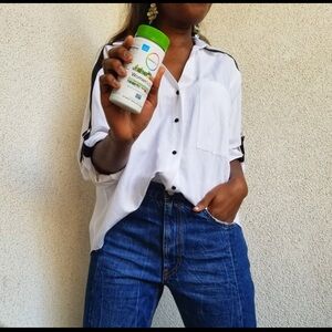 Black & White Button Down